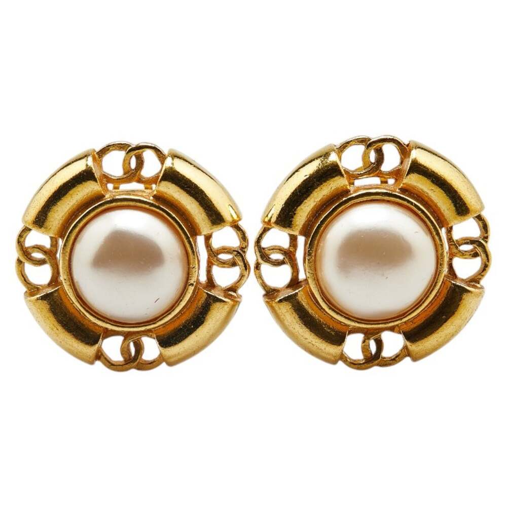 Chanel Clip-On Earrings Pearl #228820C51B - Picture 2 of 6